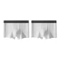 G Set-Minimalist Style Ribbed-White+White (2 Pack)