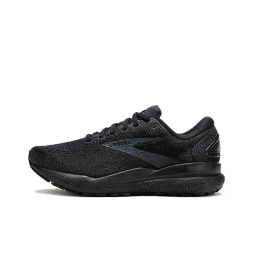 Brooks Wear resistant And Lightweight Low Top Marathon Running Shoes Women's Black