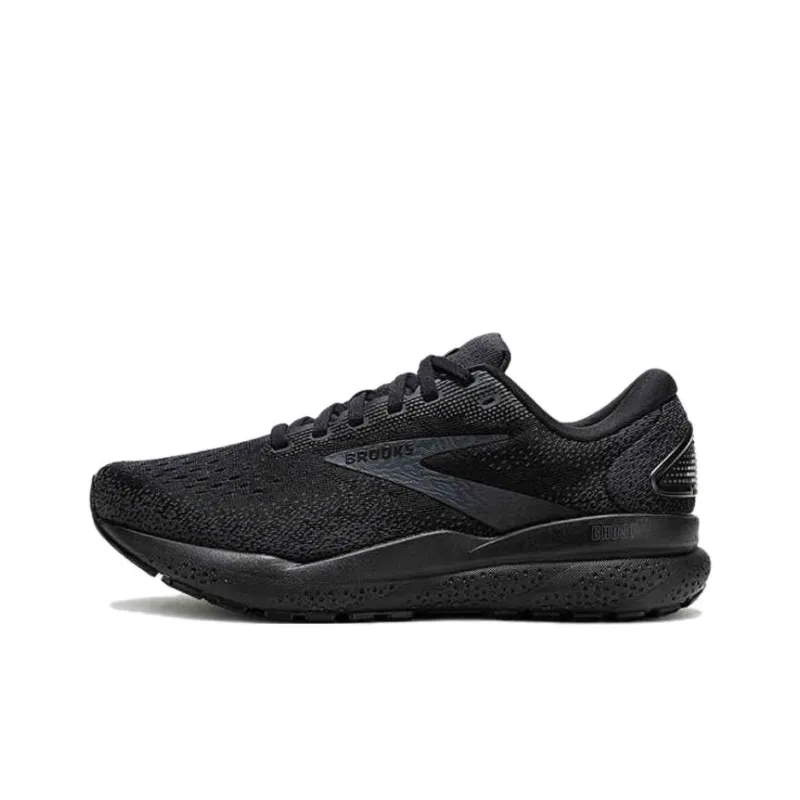 Brooks Wear resistant And Lightweight Low Top Marathon Running Shoes Women's Black-0