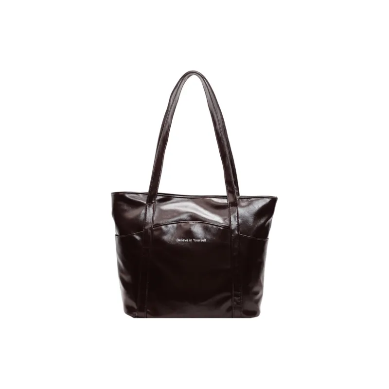 Deli Bear PU Tote Bag, Shopping Bag, Shoulder Bag Women's Multicolor-0