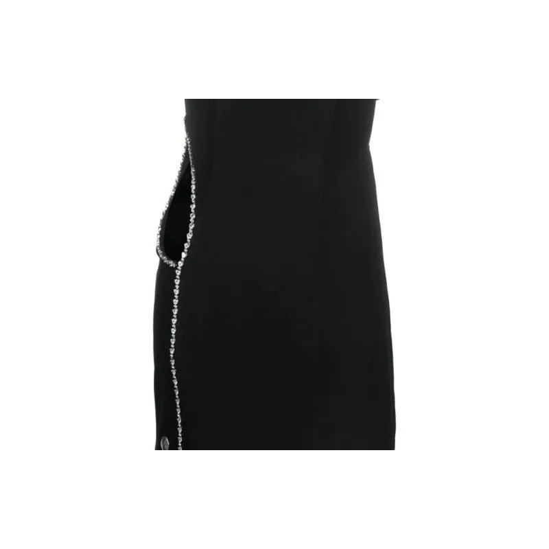 PHILIPP PLEIN Embellished Cut Out Detailed Mini Dress-5