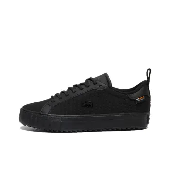 LACOSTE Powercourt Low-Top Skateboard Shoes Women's Black