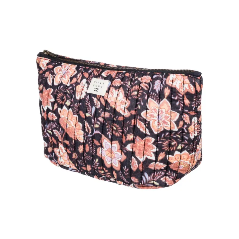 BILLABONG Cotton Toiletry Bag Women's Black-1