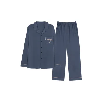 Maultiay Pajama Set Men's Dark Blue