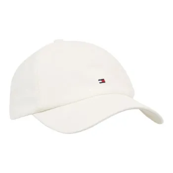Tommy Hilfiger Cotton Baseball Caps Men's White