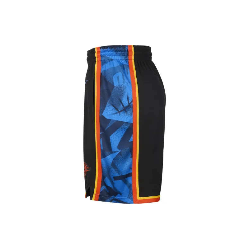 Nike x NBA Dri Fit Sports Shorts Men's Black Signal Blue-2