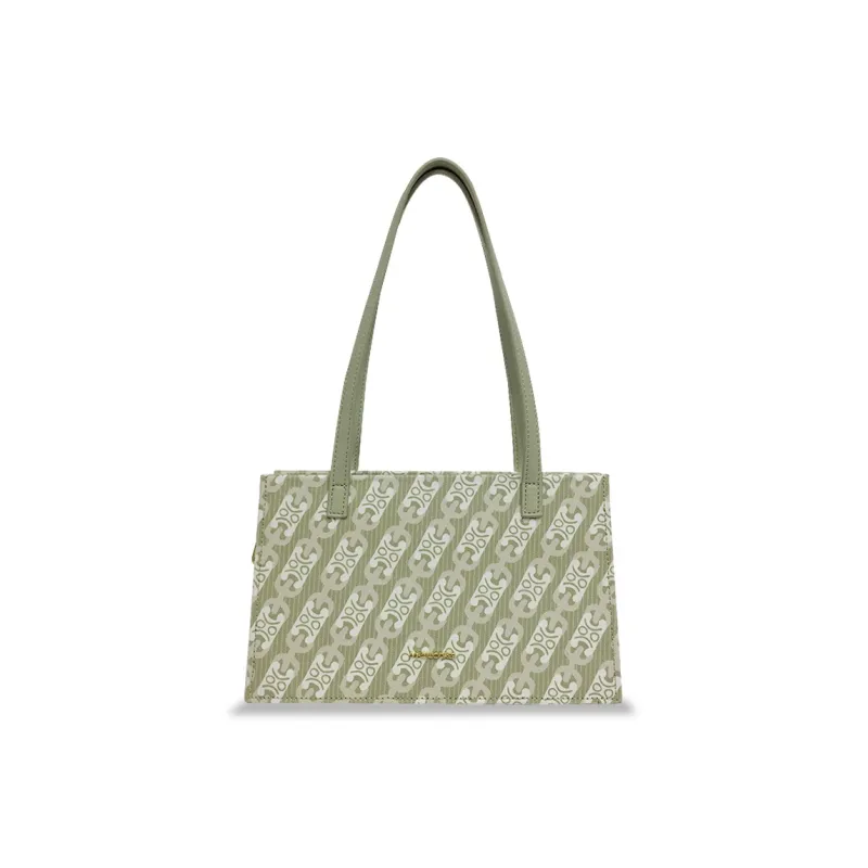 MACK JODAER Microfiber Synthetic Leather Shoulder Bag Regular Women's Mint Green-3