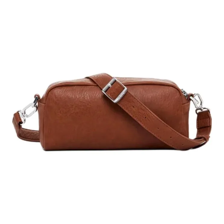 Desigual Polyurethane Shoulder Bag, Crossbody Bag, Handbag Regular Women's Brown-3