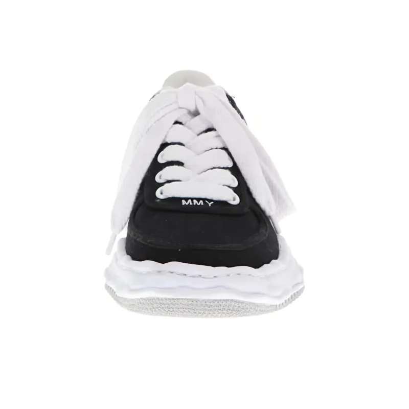 MIHARA YASUHIRO Wayne Low Top Stylish Skateboarding Shoes Unisex Black-3