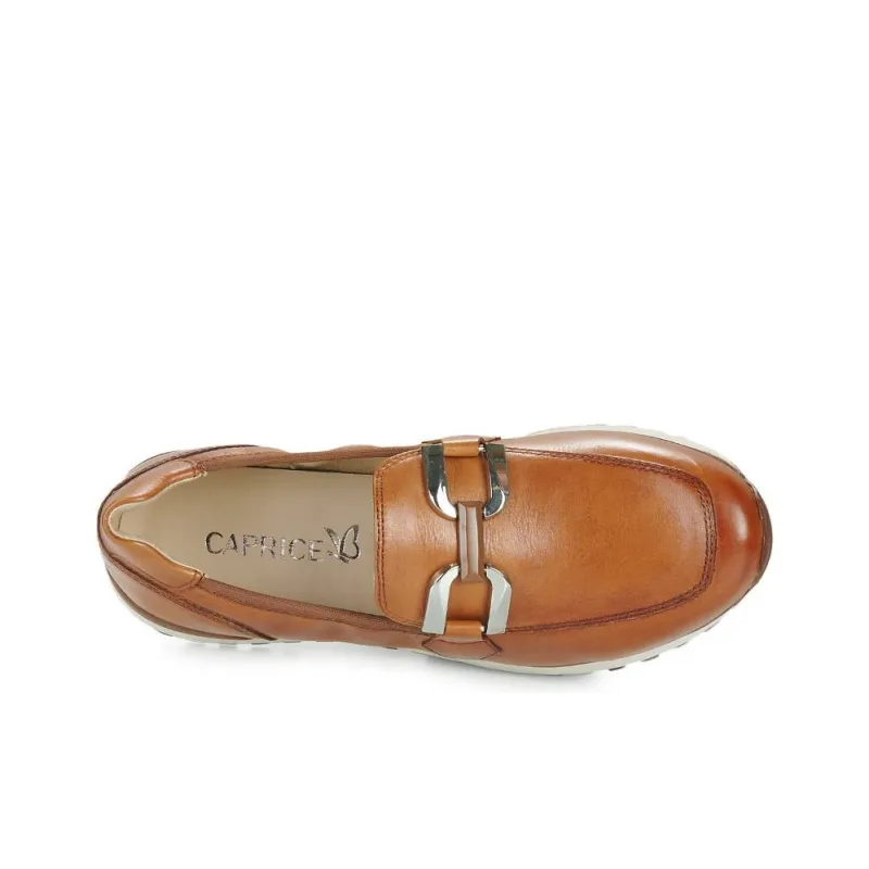 CAPRICE Wear Resistant Low Top Casual Shoes Women's Brown-4