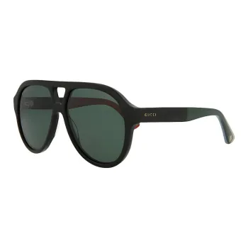 GUCCI Aviator Sunglasses Unisex Green