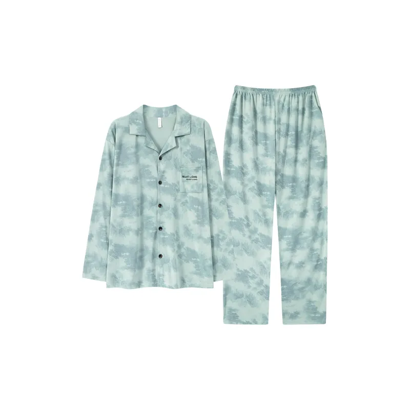 Cotton Gene Pajama Set Men's Combo Set-30