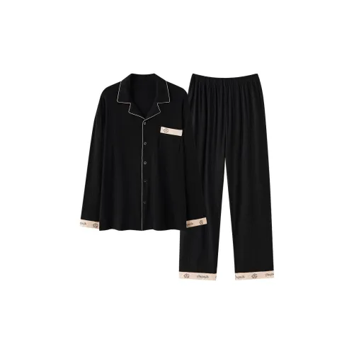 XIAFENYAN Pajama Gift Boxes Men's Black