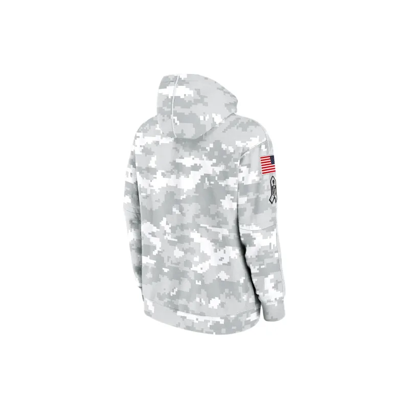 Nike Dallas Cowboys Salute To Service Primary Edge Club Men's Nike Nfl Pullover Hoodie-1
