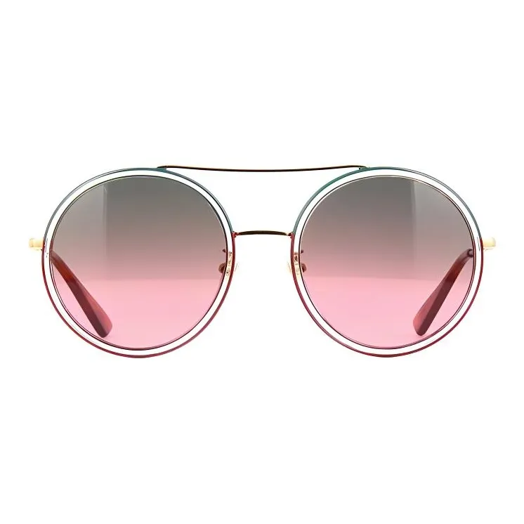 GUCCI Sunglasses Unisex Gradient Gray Pink-1