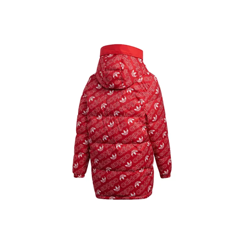 Adidas Down Jackets Women's Red-1
