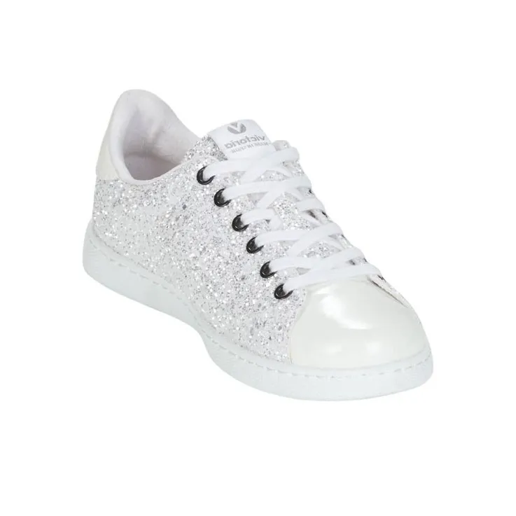 Victoria Beckham Low Top Skateboard Shoes Women's White-3