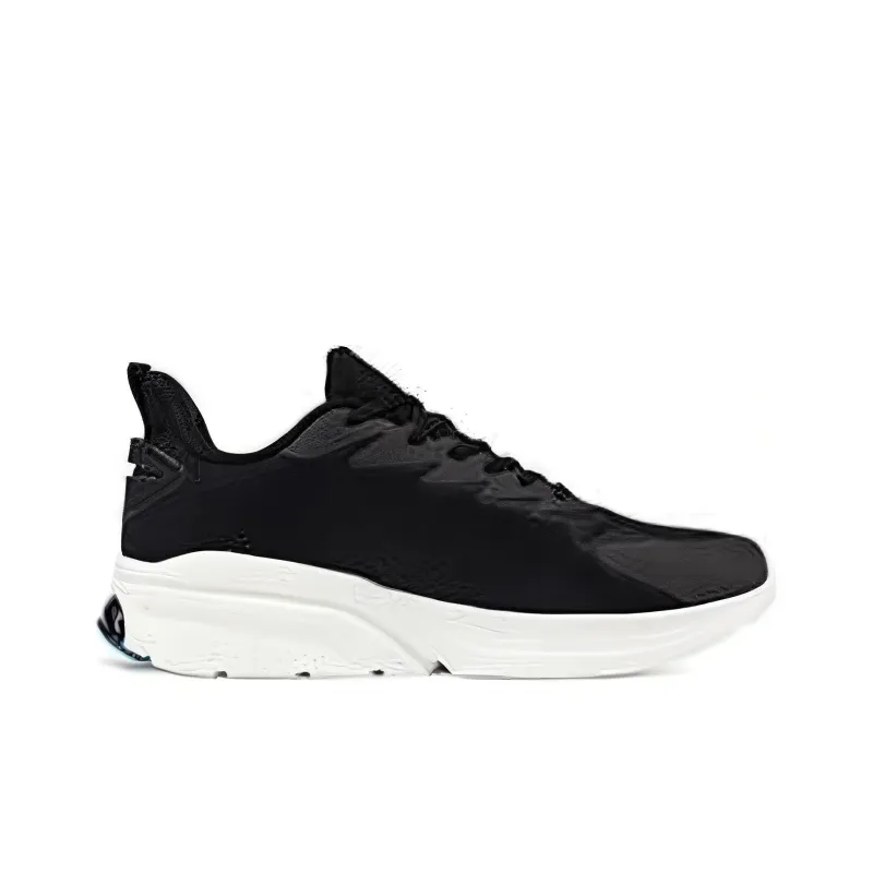 361° Cushioning, Wear Resistant Low Top Running Shoes Men's Black Cyan-1