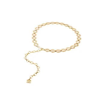 Sandro Zinc Alloy Metal Waist Chains Women's Gold -