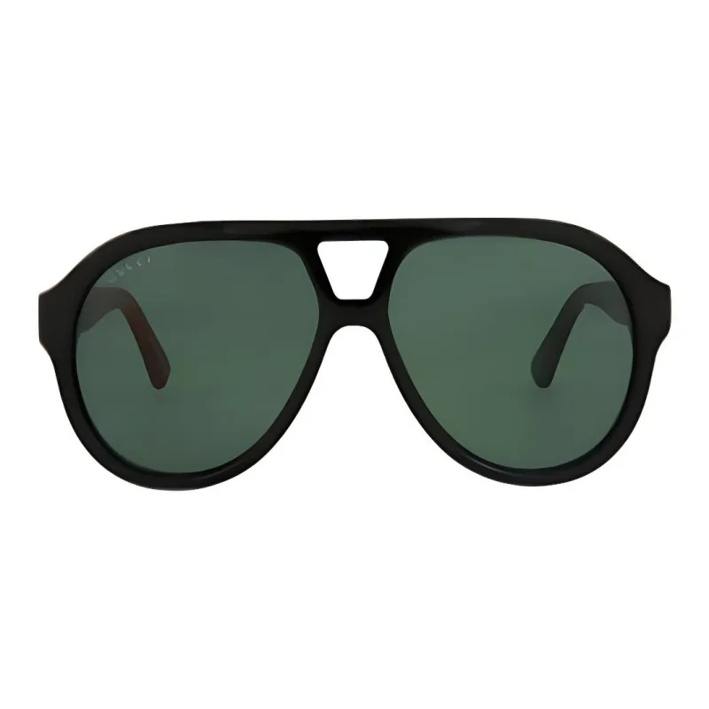 GUCCI Aviator Sunglasses Unisex Green-1