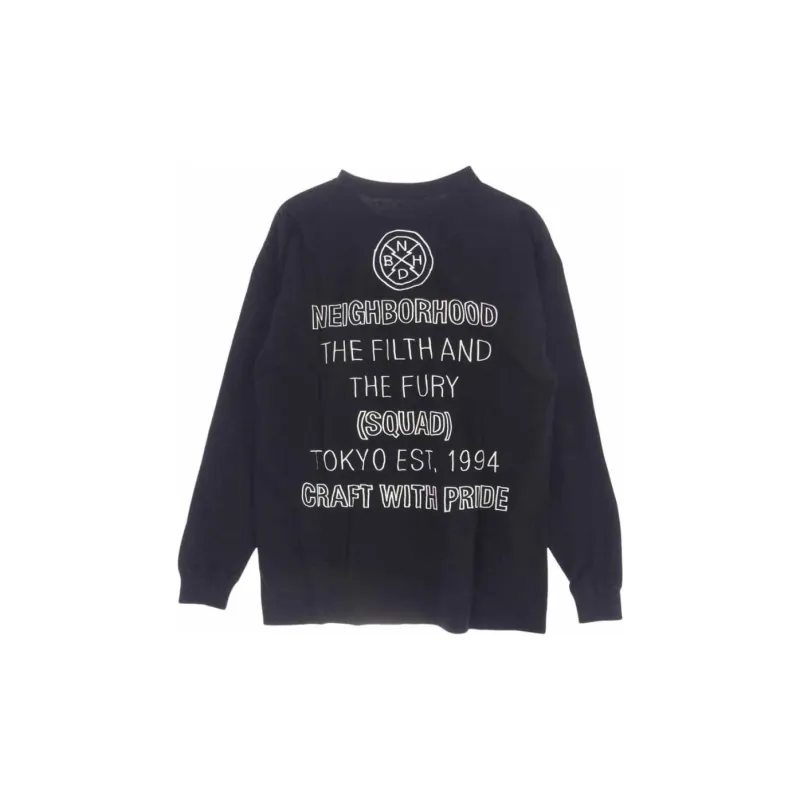 NEIGHBORHOOD Tape Long Sleeve Tee-3