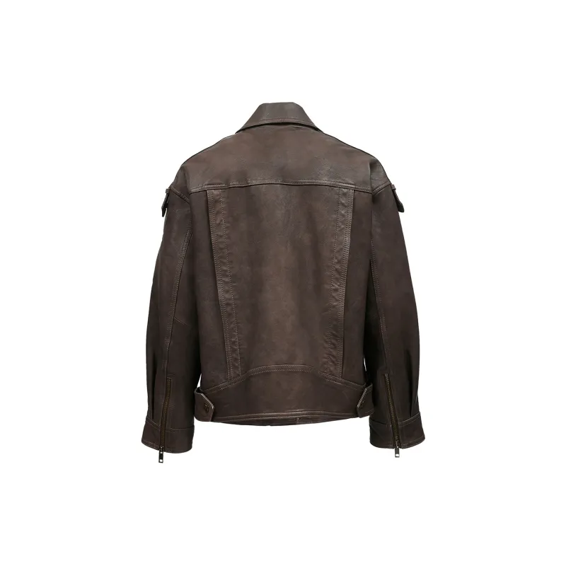 ONLY Leather Jackets Women's-1