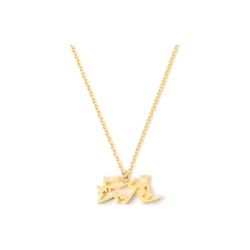 Beams Brass Gold plated Necklaces Unisex Gold