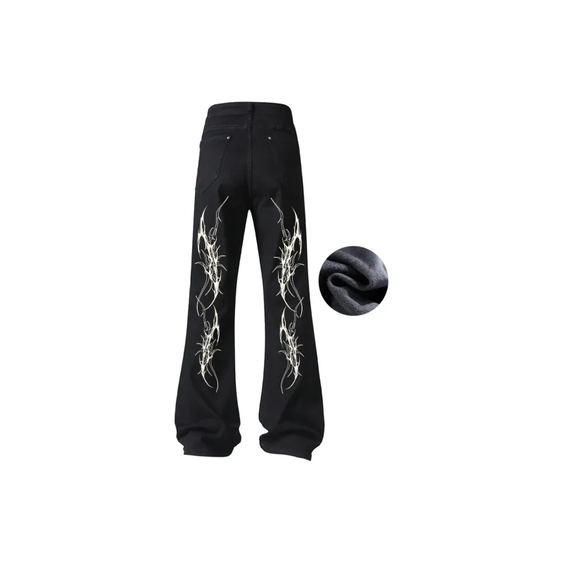 PEIMENG Jeans Unisex-11