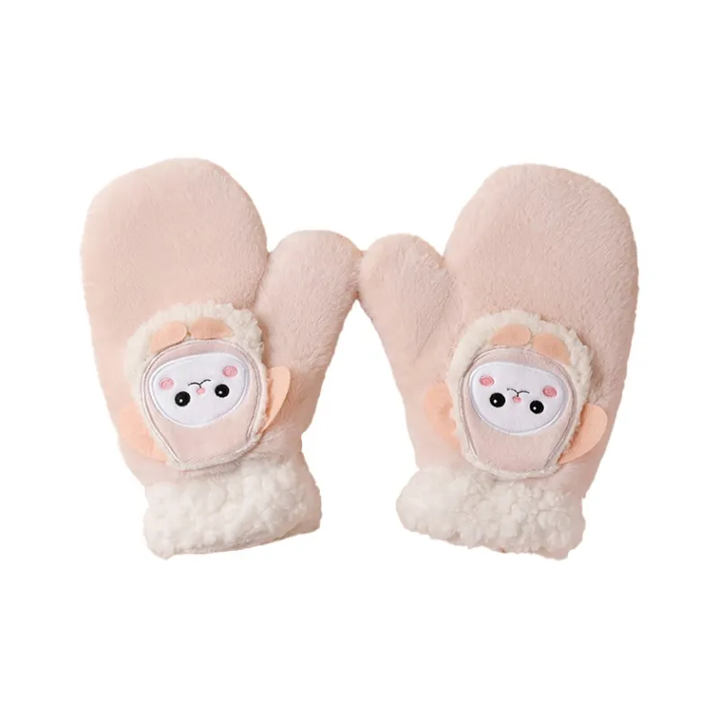 YUZHAOLIN Polyester Knit Gloves Unisex-3