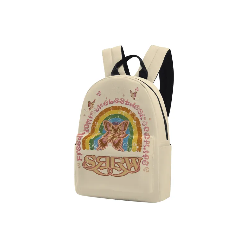 HINY SRRW PU Cortex Backpack Mini Unisex White-8