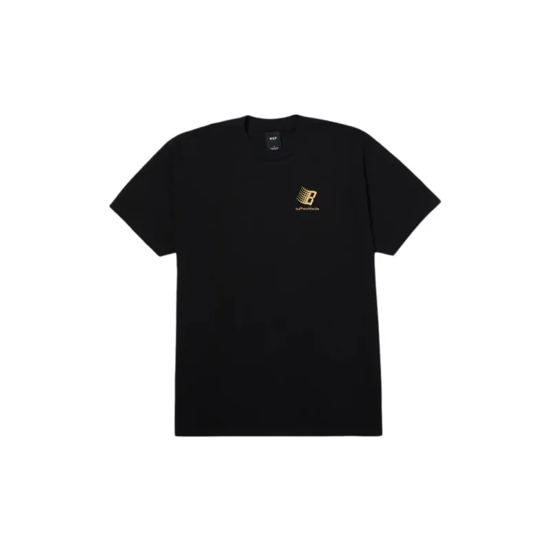 HUF Bronze56k Collaboration T-Shirts Unisex Black-1