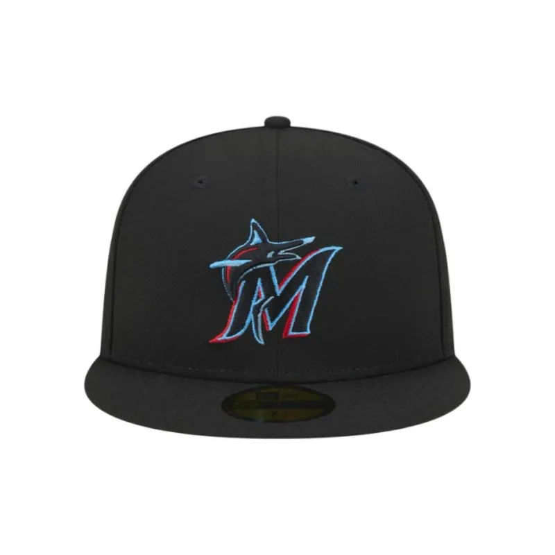 New Era Authentic Collection Miami Marlins On-Field Game 59Fifty Fitted Hat-1