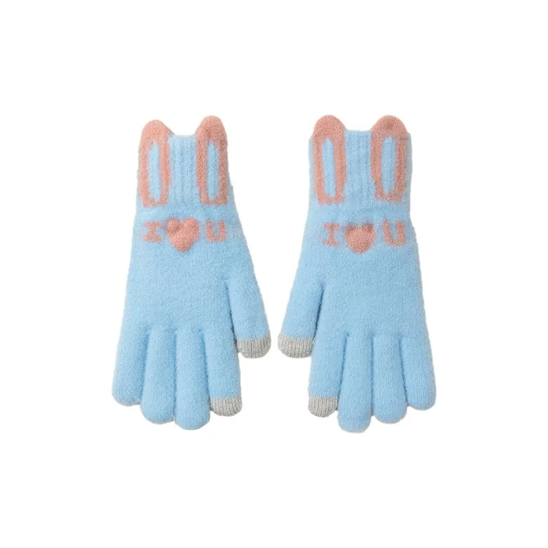 YUZHAOLIN Acrylic Knit Gloves Unisex-7