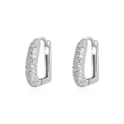 U state 999 Fine Silver Earrings Women's