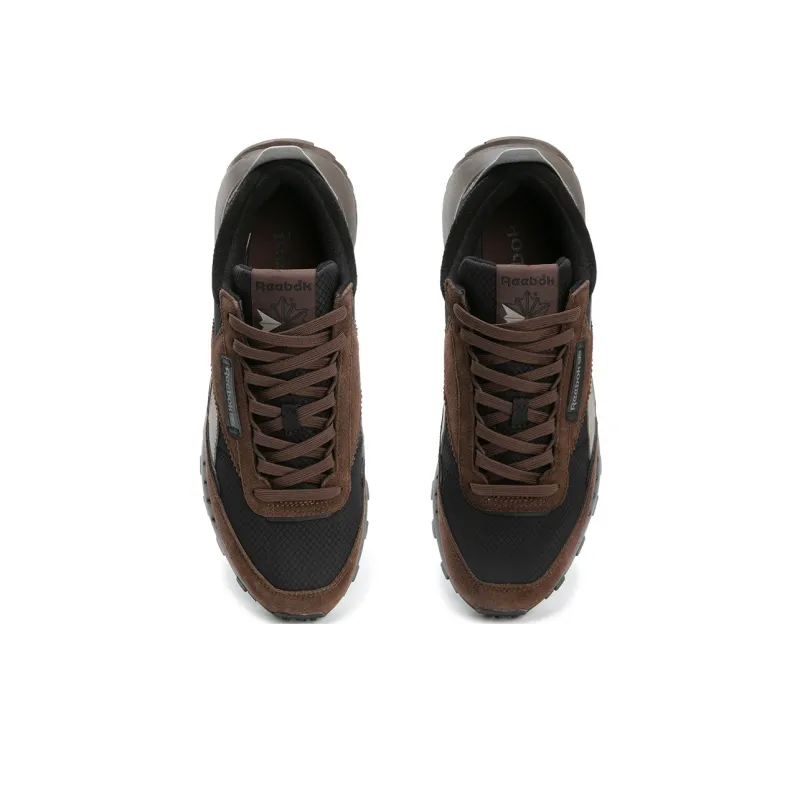 Reebok CL LEGACY W+ Anti Slip And Wear Resistant Height Increasing Low Top Running Shoes Unisex Brown Black-3