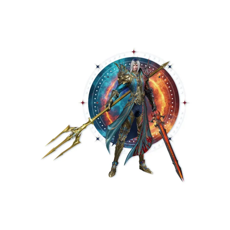 TENGXUNSHIPINCAOCHANGDI Douluo Continent Characters Deity Collection Tang San Xiaowu Laser Ticket Standee Badges-4