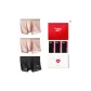 Box 3 Pack (Cameo Brown+Cameo Brown+Black)