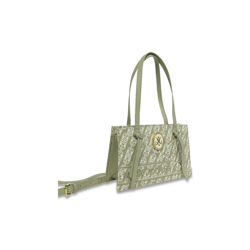 MACK JODAER Microfiber Synthetic Leather Shoulder Bag Regular Women's Mint Green-1