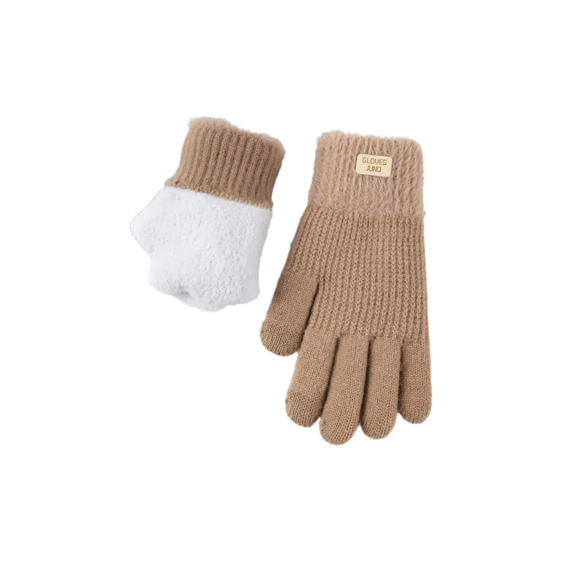 JKEM Acrylic Knit Gloves Unisex-4