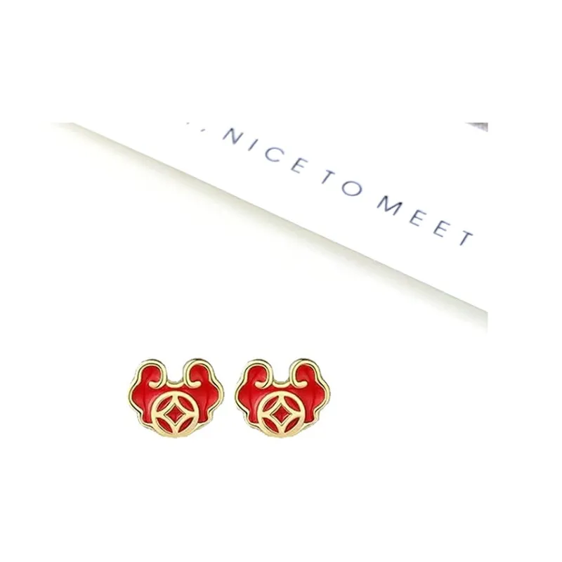 MIDNIGHT MOMENT S925 Sterling Silver Stud Earrings Women's-3