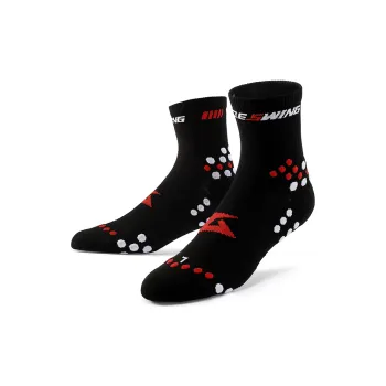 MUSCLESWING Mid Calf Socks Women's 3 Pack Black