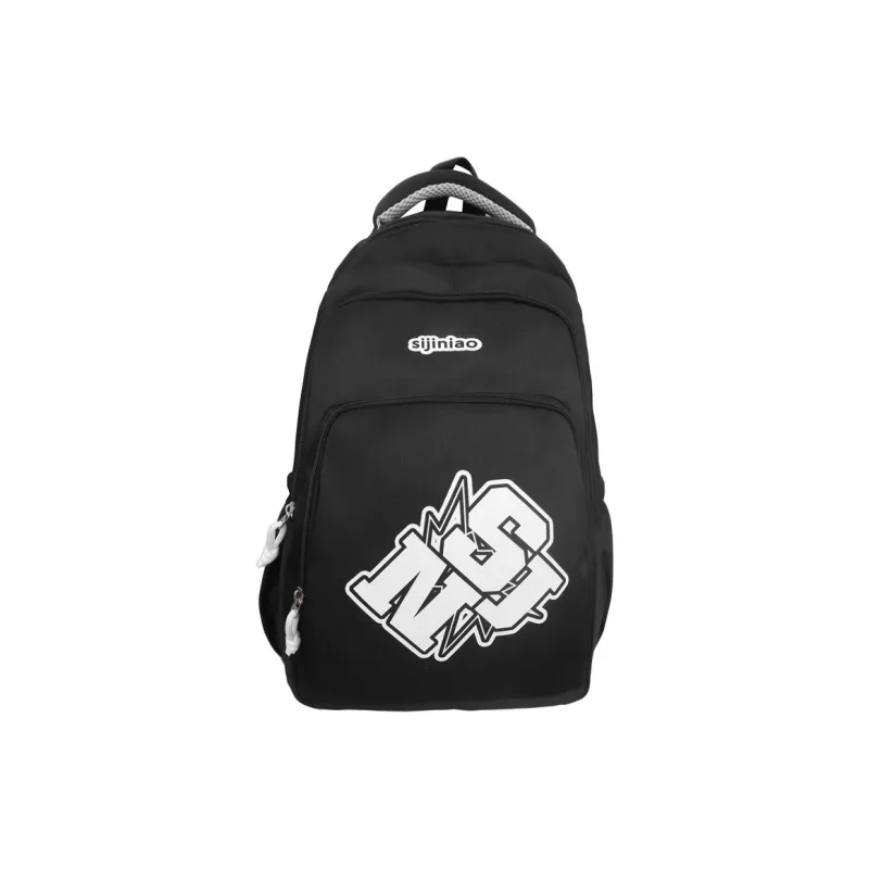 GOBLIN SHARKS 1759 Nylon Backpack Regular Unisex White Black Blue Pink Red-5