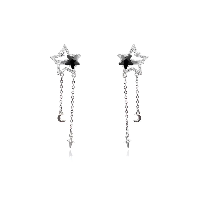 JOYDINNY Alloy Clip On Earrings Women's-2