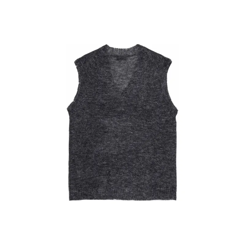 Yohji Yamamoto Tank Top Men's Charcoal-1