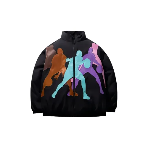 Anta Basketball Collection Jackets Coats Unisex Basic Black