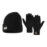 Black Cap+Black Glove