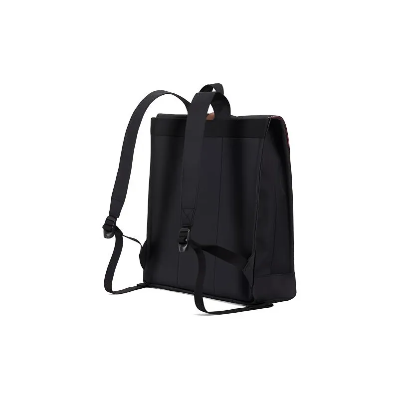 Herschel Leather Laptop Bag Commute Backpack Medium Size Unisex Black-2
