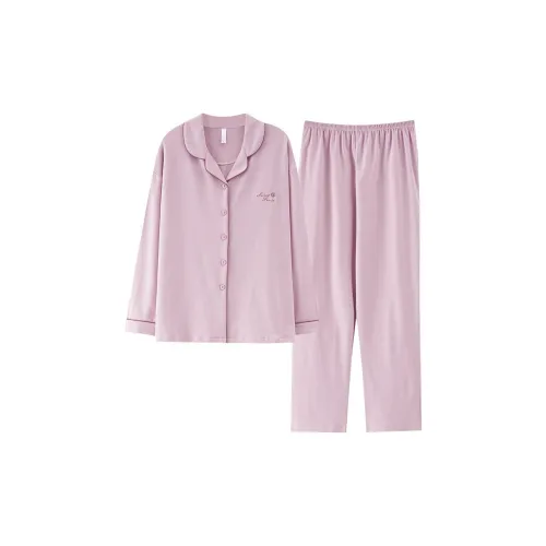 Lan Miao Pajama Set Women's Barbie Pink