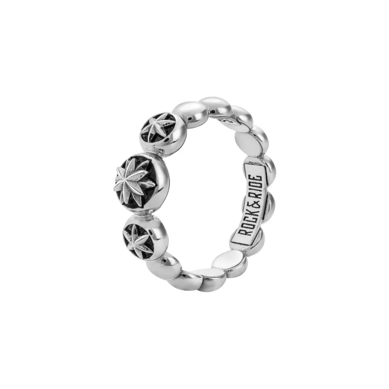 ROCK&RIDE 925 Sterling Silver Rings Unisex-1