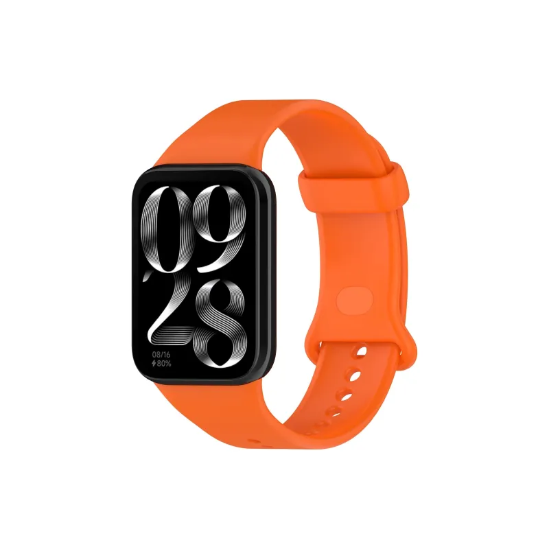 FZRT Xiaomi Compatibility Watch Band Liquid Silicone Skin Friendly Strap, Waterproof And Sweatproof Silicone Material-8